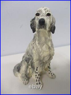 1998 Border Fine Arts Scotland B0315a Blue Roan English Setter Dog Figurine