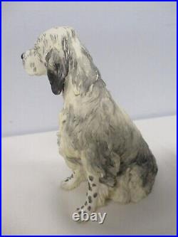 1998 Border Fine Arts Scotland B0315a Blue Roan English Setter Dog Figurine