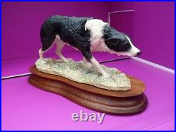 A BORDER FINE ARTS COLLIE DOG by MAIRI LAING 1979