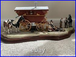 Appleby Horse Fair Ornament Border Fine Arts Striking A Deal Gypsy Wagon