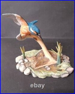 BORDER FINE ARTS KINGFISHER FIGURINE MODEL No. RB10 by Ray Ayres X1