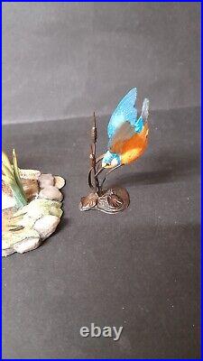 BORDER FINE ARTS KINGFISHER FIGURINE MODEL No. RB10 by Ray Ayres X1