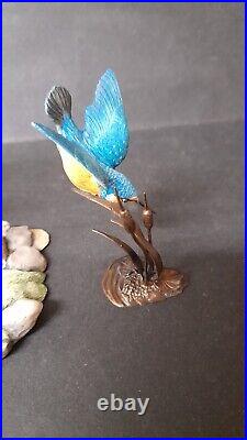 BORDER FINE ARTS KINGFISHER FIGURINE MODEL No. RB10 by Ray Ayres X1