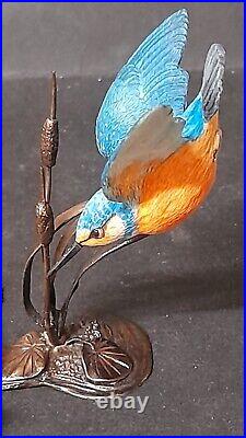 BORDER FINE ARTS KINGFISHER FIGURINE MODEL No. RB10 by Ray Ayres X1