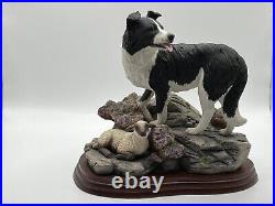 BORDER FINE ARTS STUDIO COLLIE MODEL'THE GOOD SAMARITAN' A6127 R Ayres