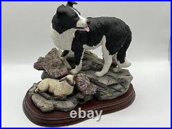 BORDER FINE ARTS STUDIO COLLIE MODEL'THE GOOD SAMARITAN' A6127 R Ayres