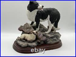 BORDER FINE ARTS STUDIO COLLIE MODEL'THE GOOD SAMARITAN' A6127 R Ayres