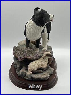 BORDER FINE ARTS STUDIO COLLIE MODEL'THE GOOD SAMARITAN' A6127 R Ayres