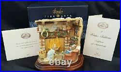 BRAMBLY HEDGE BORDER FINE ARTS WINTER TABLEAU B0554 BOXED, 522 of 999, 1999