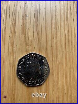 Beatrix Potter Benjamin Bunny 50p 2017 coin