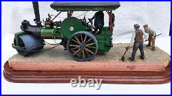 Border Fine Art,'FRED DIBNAH'S BETSY'Steam Roller, New in box with Freds sign