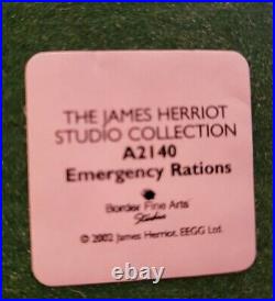 Border Fine Arts A2140 Emergency Rations Sheep Sheepdog Cart horse James Herriot