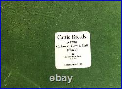 Border Fine Arts A3790 Galloway Cow and Calf 2003