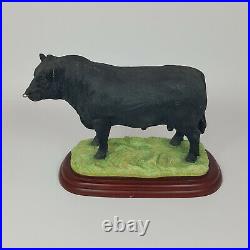 Border Fine Arts Aberdeen Angus Bull Cattle Limited Edition