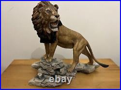 Border Fine Arts African Lion Limited Edition Model No L105 Issued 1990