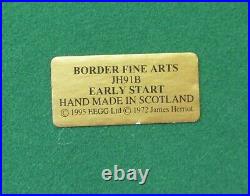 Border Fine Arts An Early Start Model JH91B Hand Made in Scotland