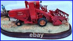 Border Fine Arts,'BRINGING IN THE HARVEST' B0735, New in Box with all paperwork