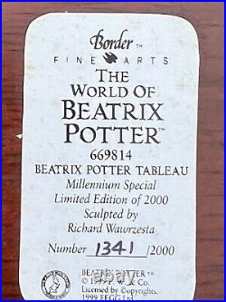 Border Fine Arts Beatrix Potter Tableau Millennium Special Limited Edition