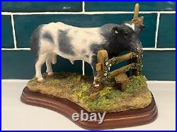 Border Fine Arts'Belgian Blue Bull', model No. A8953 FARMING TODAY COLLECTION