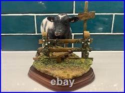 Border Fine Arts'Belgian Blue Bull', model No. A8953 FARMING TODAY COLLECTION