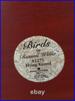 Border Fine Arts- Birds, Russell Willis Flying Kestrel- A1275