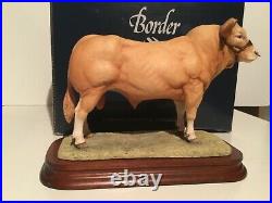 Border Fine Arts, Blonde DAquitaine Bull, limited, excellent condition