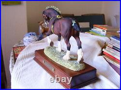 Border Fine Arts Champion Of Champions Golden Edition Shire Horse Stallion