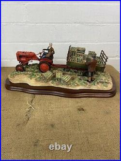 Border Fine Arts Cut and Crated Farming Allis Chalmers Tractor Limited Edition