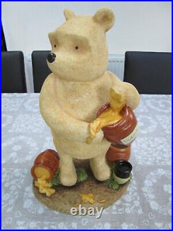Border Fine Arts Disney Winnie The Pooh Rare large Honey pots figurine A2385 New