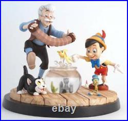 Border Fine Arts Disney a Moment in Time Pinocchio & Geppetto LTD ED