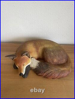 Border Fine Arts'Fireside Fox Lying' Model No A5890