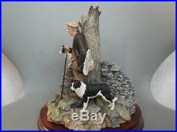 Border Fine Arts Flash And Lightning Figurine B0668 Border Collie Dogs + Cert