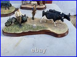 Border Fine Arts Flat Refusal (Friesian Cows) Model No B0650 Ltd. Ed. 156/1500