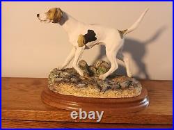 Border Fine Arts'Foxhound' Style Two Model No B0733 Limited Edition 51/950