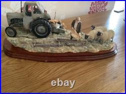 Border Fine Arts Grey Fergie, Shepherd and Sheep Border Fine Arts Grey Fergie, Shepherd and Sheep