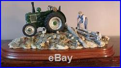 Border Fine Arts Hauling Out Field Marshall Tractor Model No JH98 LE 1398/1500