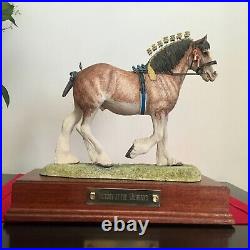 Border Fine Arts Horse rare Gold Edition VICTORY at the HIGHLAND superb