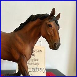 Border Fine Arts Horse ultra rare CLEVELAND BAY + cert. Superb