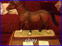 Border Fine Arts Horses x 2 B1195/B1195A boxed with certification