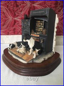 Border Fine Arts James Herriot In From The Cold 1991 by David Walton Mounted