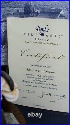 Border Fine Arts LORD NELSON military figure ltd edt of 500 Only box & cert