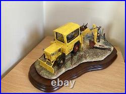 Border Fine Arts Laying The Clays. JCB. Limited Edition Of Just 1750 Pieces