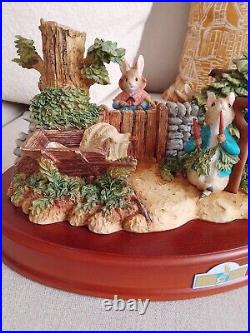 Border Fine Arts Limited Edition The Tale Of Peter Rabbit Tableau, Exc