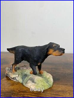 Border Fine Arts Model L17 Gordon Setter. Ltd Ed. Ray Ayres. No Box. Rare