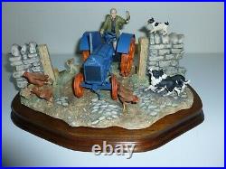 Border Fine Arts NEW TECHNOLOGY ARRIVES TODAY Fordson Tractor (BOXED)
