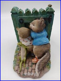 Border Fine Arts Oliver Otter & Friends Figurine Not Beatrix Potter Bookends