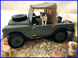 Border Fine Arts PUTTING OUT THE MILK Land Rover Model Landrover L/E 41 of 1500