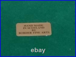 Border Fine Arts Pick of the Litter Model No. JH30 Rare Figurine by Ray Ayres Vgc