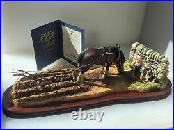 Border Fine Arts Ploughmans Lunch Ltd Edition Of 1750 Pieces New, Boxed