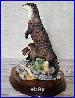 Border Fine Arts'Riverview' Rare Vintage Ltd Edn 170/3000 Figurine by R. Roberts